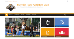 Desktop Screenshot of melvilleroar.com